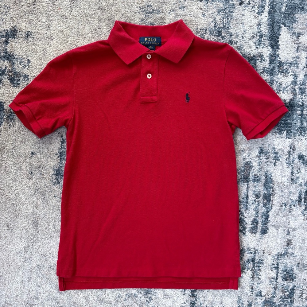 Polo by Ralph Lauren Kids Classic Red Polo